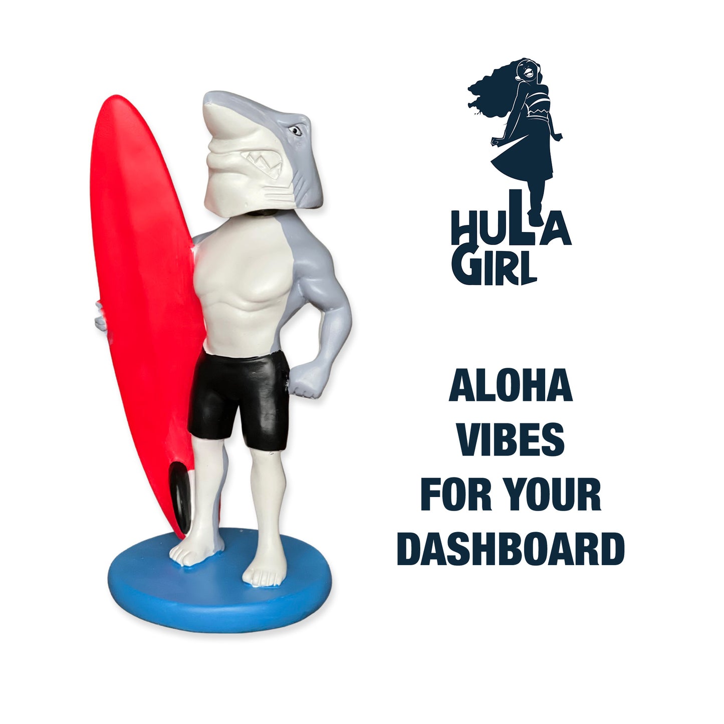 Hawaiian Shark from Hula Girl - Aloha vibes for your dashboard